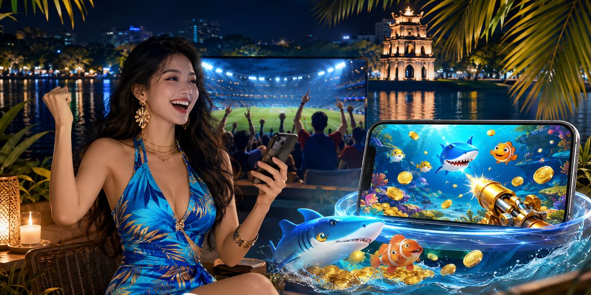 Phòng game bắn cá hiện đại tại Hà Nội